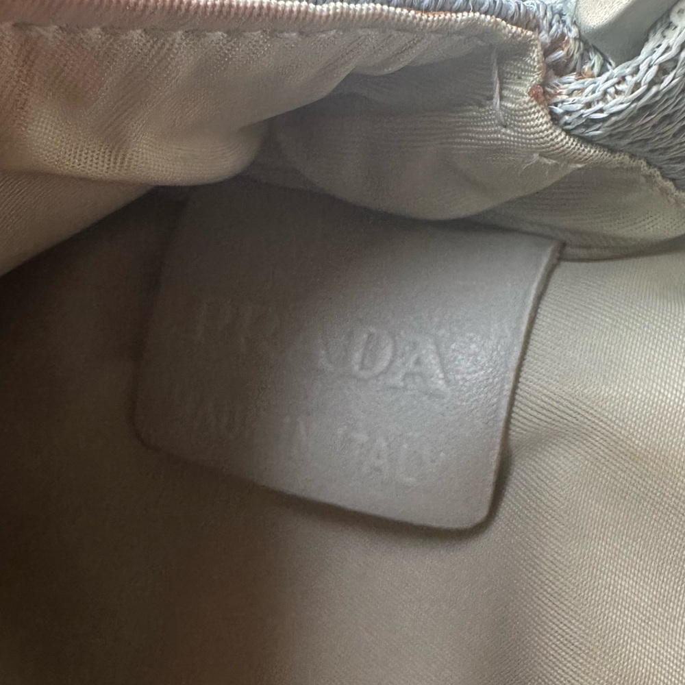 Vintage PRADA Sport Shoulder Bag Nylon Micro-Mini Blue - Picture 12 of 15